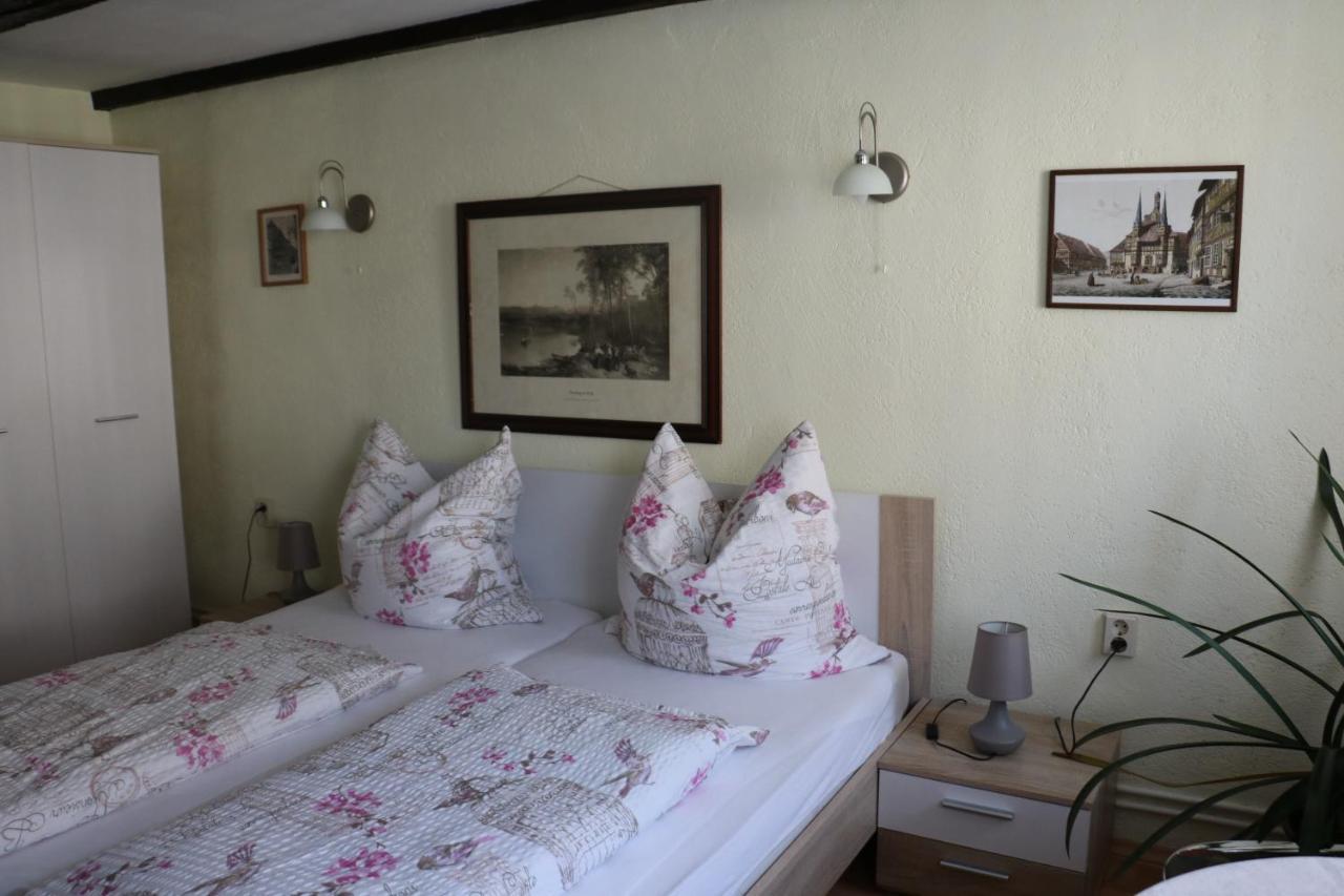 Pension Zum Lukullus Wernigerode Buitenkant foto