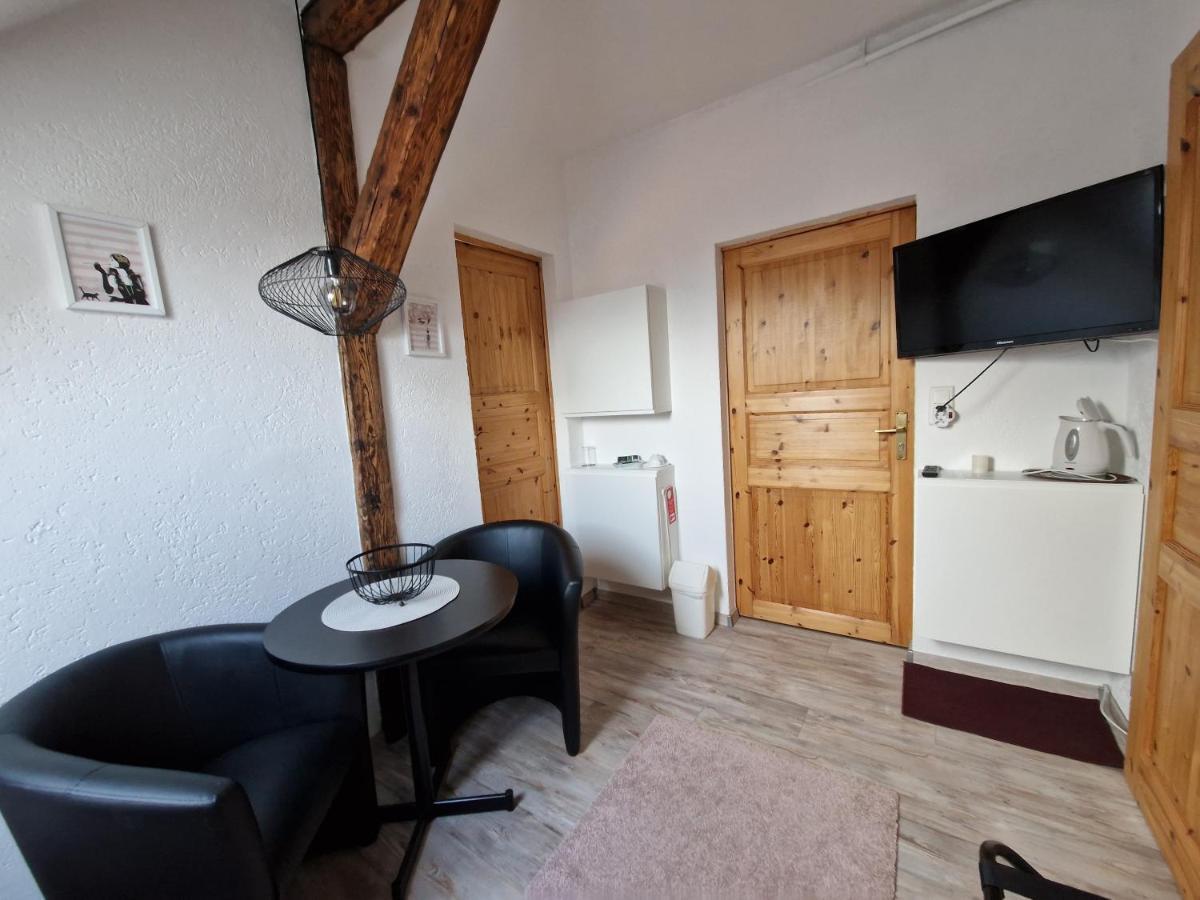 Pension Zum Lukullus Wernigerode Buitenkant foto