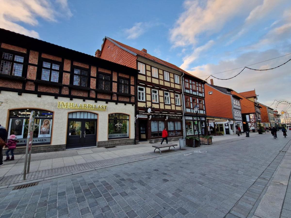 Pension Zum Lukullus Wernigerode Buitenkant foto