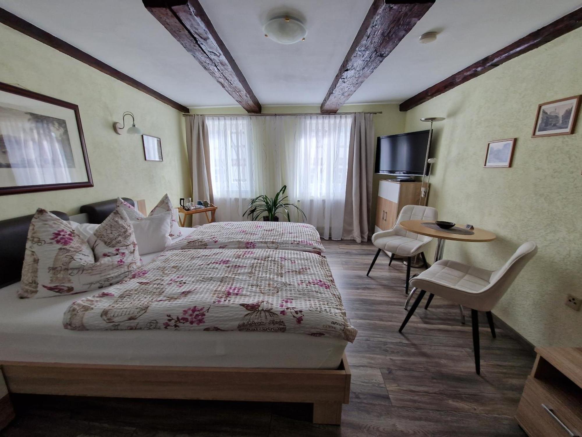 Pension Zum Lukullus Wernigerode Buitenkant foto